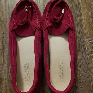 Michael Kors suede Daisy Moc Loafer-Size 8